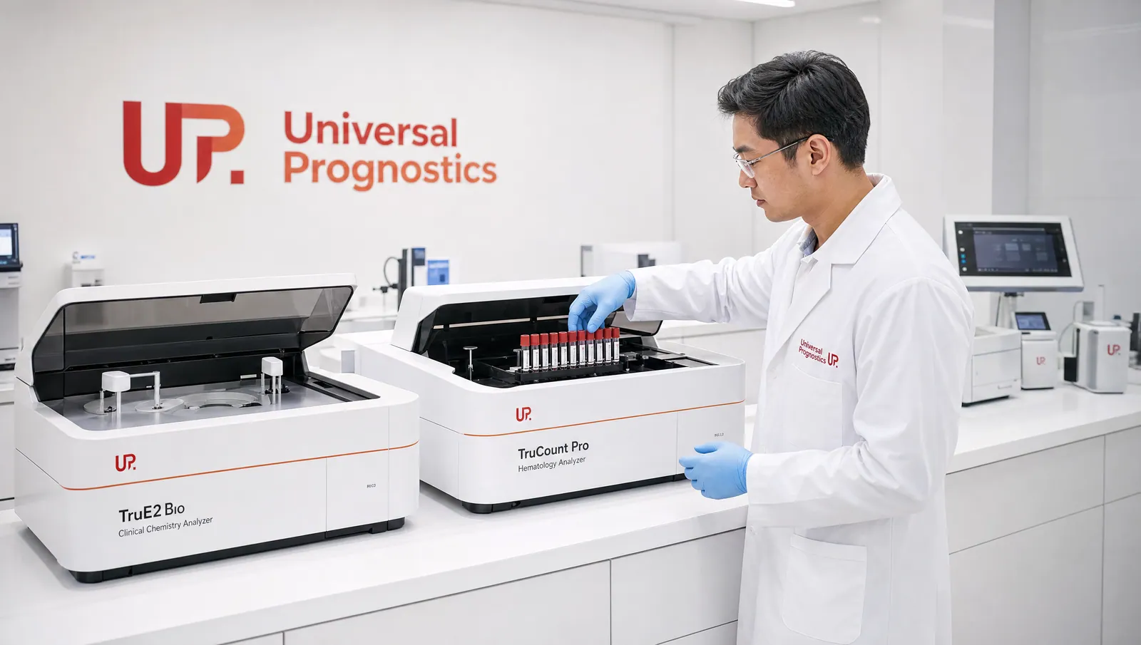 High-throughput autoloader station in a UP lab